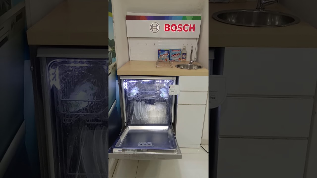 Live Demo on Bosch Dishwasher YouTube