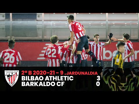 ⚽ Resumen I J9 2ªDiv B I Bilbao Athletic 3-0 Barakaldo CF I Laburpena