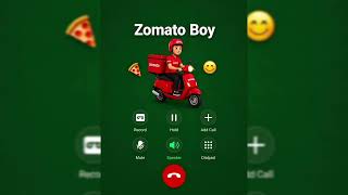 Zomato call prank 🌞 fake Zomato call prank 💛 duplicate Zomato call prank🇩🇪#zomato