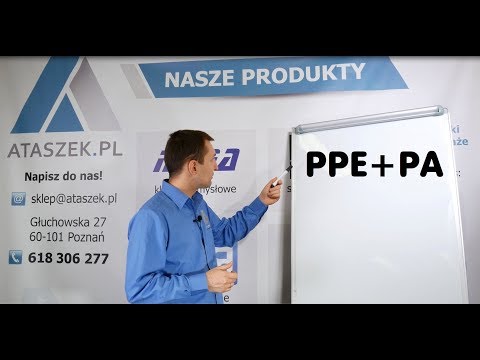 Spoiwo do plastiku PPE+PA 500g wideo
