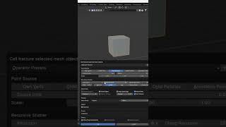 How to Make a Cracking Cube in Blender! #blender #blender3d #b3d