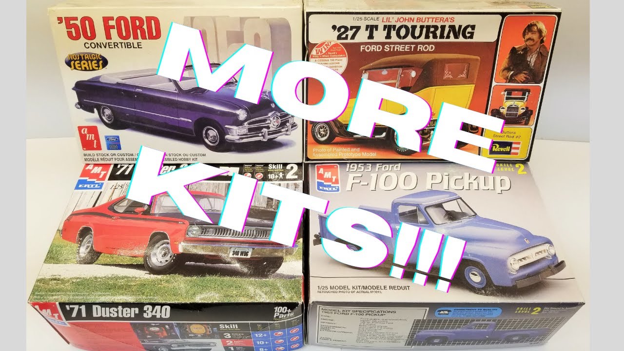 Another Ebay Haul!!! Found a few more cool kits!! YouTube