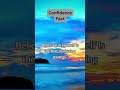 Confidence Fact #shorts #facts #confidence