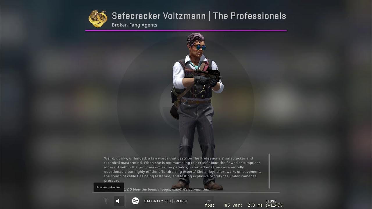 беглянка салли cs go. Safecracker voltzmann the professionals. Safecracker voltzmann the professionals. взломщица вольцман кс го. Safecracker voltzmann the professionals.