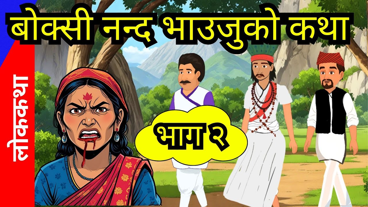 बोक्सी नन्द भाउजुको कथा - भाग २ | The story of Witch Nanda Bhauju - Nepali folktale - Part 2