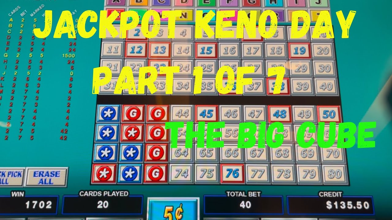 Jackpot KENO Day: Part 1