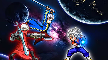 Dante OP & Vergil OP VS Vegito OP (all form) in Jump Force Mugen🤩