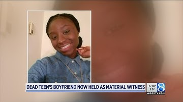 Boyfriend of slain girl held as material witness