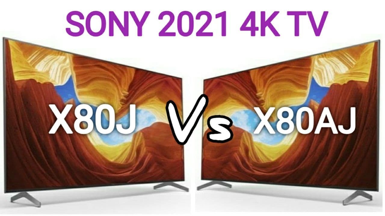 SONY X80J vs X80AJ 2021 4K TV What are the differences? YouTube