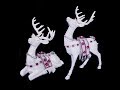 Isabella Adams&#39; Limited Edition Reindeer with Red Crystal Saddle