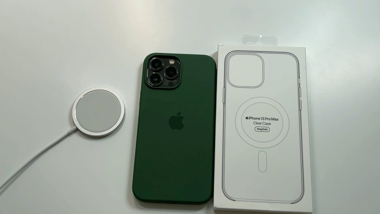 Official Apple Clear Case with MagSafe for iPhone 13 Pro Max Unboxing and  Review 