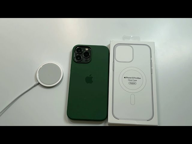 Official Apple Clear Case with MagSafe for iPhone 13 Pro Max Unboxing and  Review 