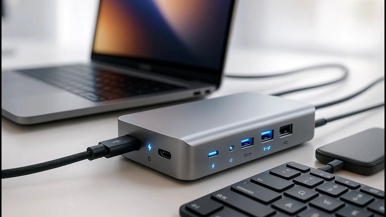 TOP 5 BEST DOCKING STATIONS FOR LAPTOPS IN 2025 - YouTube