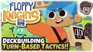 NEW DECKBUILDING TURN-BASED TACTICS GAME! | Let's Play Floppy Knights | 1 screenshot 1