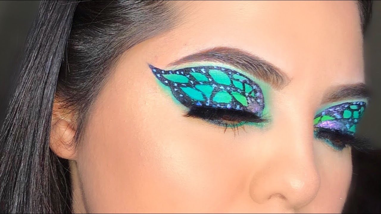 Butterfly Eyes Makeup Tutorial🦋 mire_graphic ️ YouTube