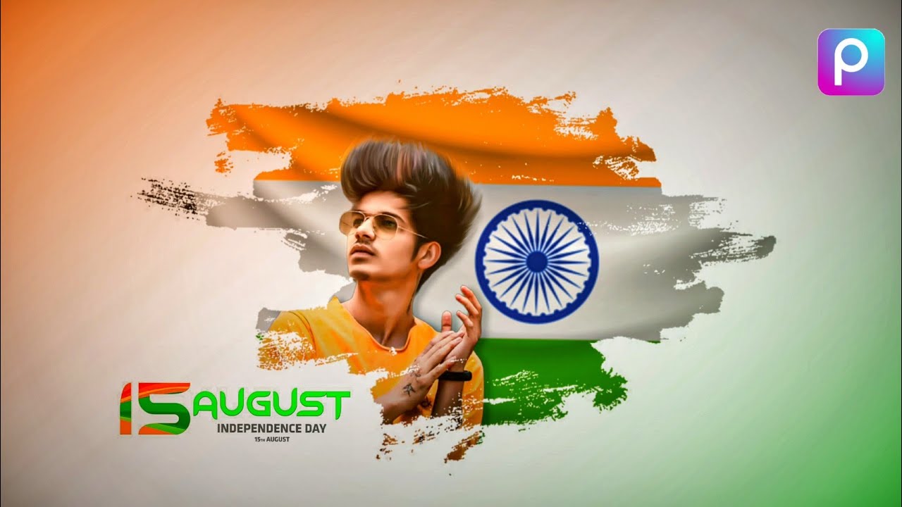 PicsArt independence Day Photo Editing - Xyaa Edits🔥🇮🇳