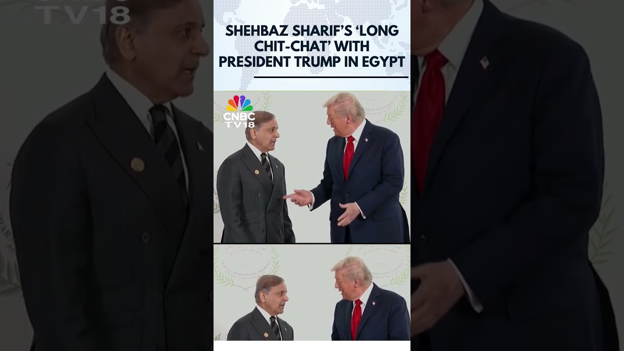 Pakistan PM Shehbaz Sharif’s Long Chit-Chat With Trump in Egypt Grabs Attention | Global Lens