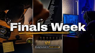 48 Hour Exam Vlog | Realistic college finals week study vlog