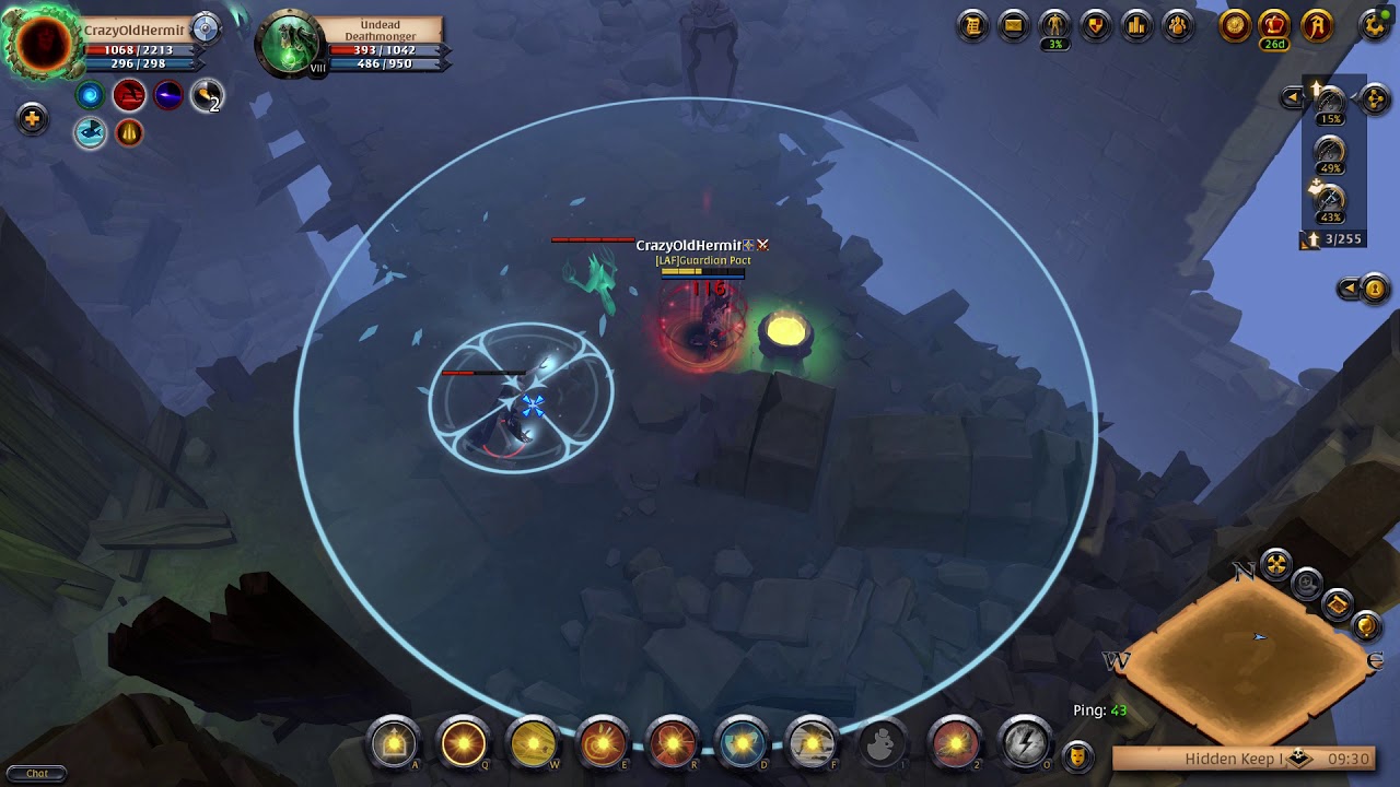 Albion Online How to Do T8 Dungeons with T4.1 Gear in Under 15