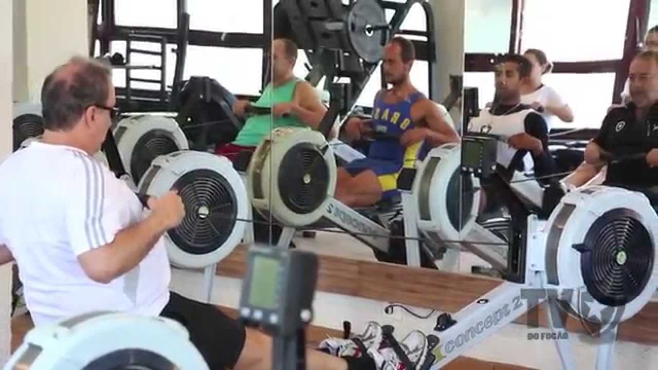 Remo alvinegro abre espaço para aulas de remoergômetro