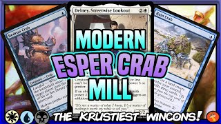 Delney's Crab Friends Will Wreck our Opponents' Libraries Fast in M:tGO Modern!