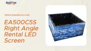 EA500C5S Right angle Rental LED Display Screen丨Rental LED Signage Supplier