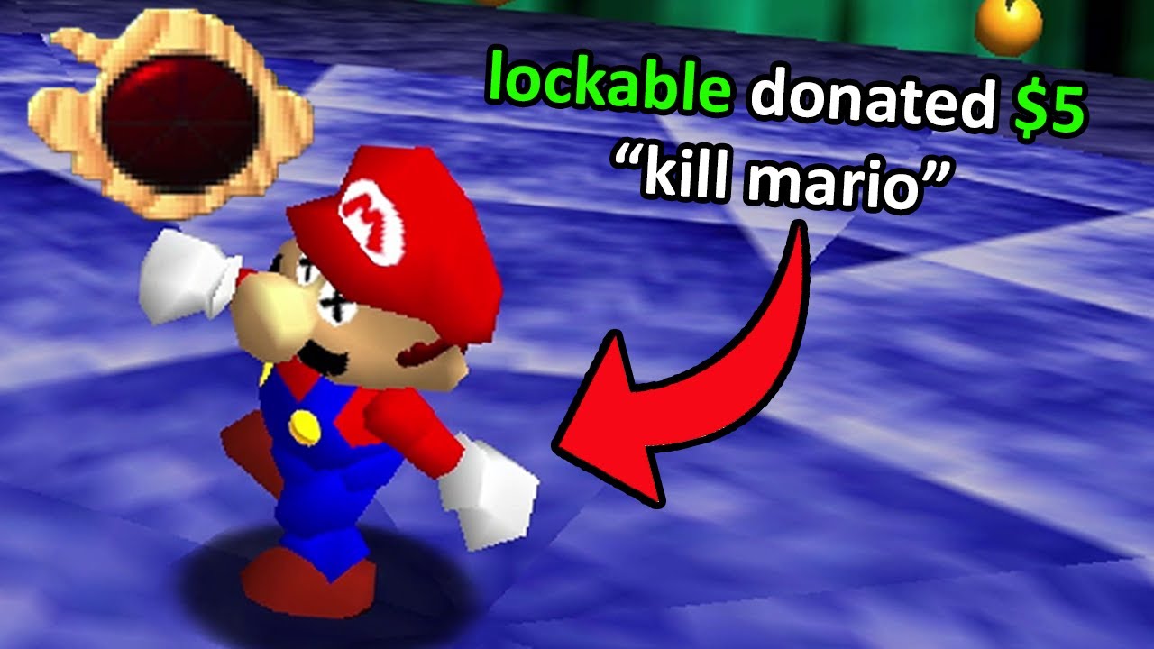 I let my chat control Super Mario 64...
