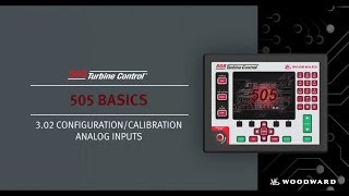 505 Configuration/Calibration - Analog Inputs