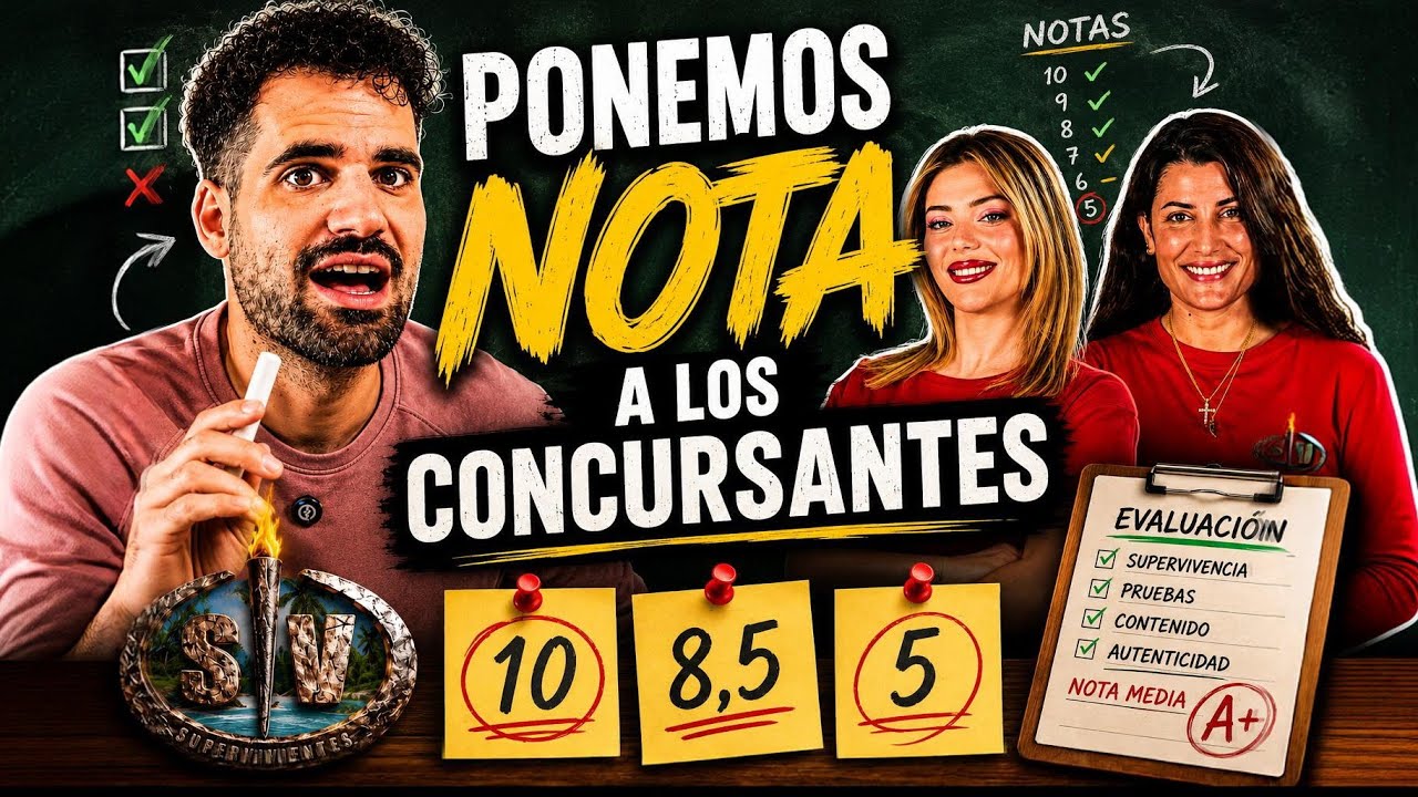 Pongo NOTA a los CONCURSANTES de SUPERVIVIENTES 2026… ¡Y HAY SUSPENSOS 😱! CONTENIDO y SUPERVIVENCIA