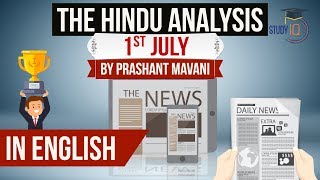 English 1 July 2018 - The Hindu Editorial News Paper Analysis - [UPSC/SSC/IBPS] Current affairs