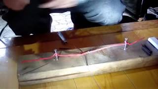 熱収縮チューブをハンダ付けしたケーブルのぜつえんに使用しました（ビニールテープより簡単です）