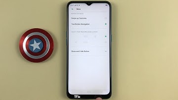 How to enable two-button navigation bar on OPPO A31 Android 9