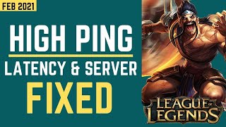 League Of Legends High Ping Fix | Online lag Fix | LOL Pin fix | Servers Down |Get Low Ping