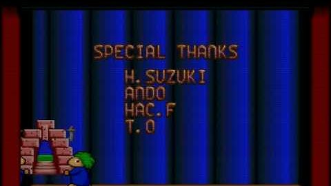 Lemmings SNES Sunsoft ending scene