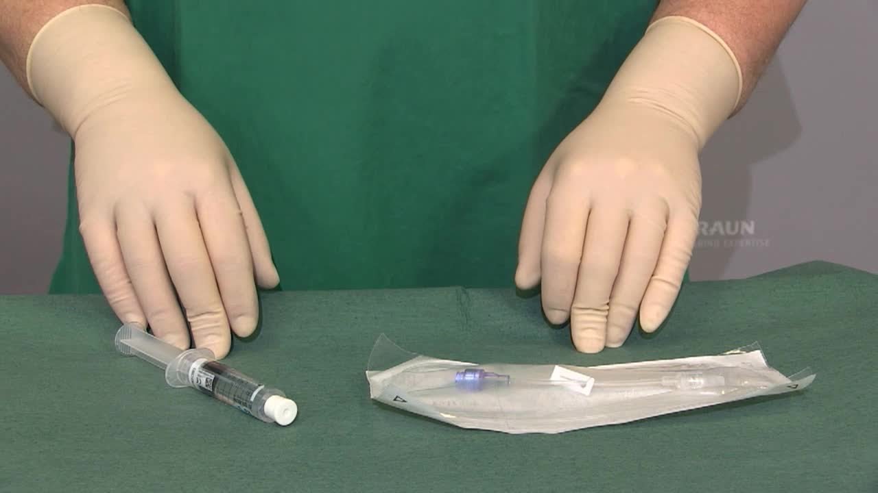 Versorgung eines ruhenden PVK mit einer Verlängerungsleitung mit Safeflow-Ventil