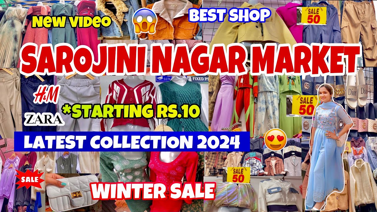 Sarojini Nagar Market Delhi |😍January 2024 Collection Sarojini market | delhi sarojini nagar market
