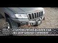 WJ Custom Front Bumper Design and Fabrication