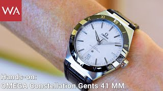 Hands-on: The new OMEGA Constellation 41 mm Gents’ Collection