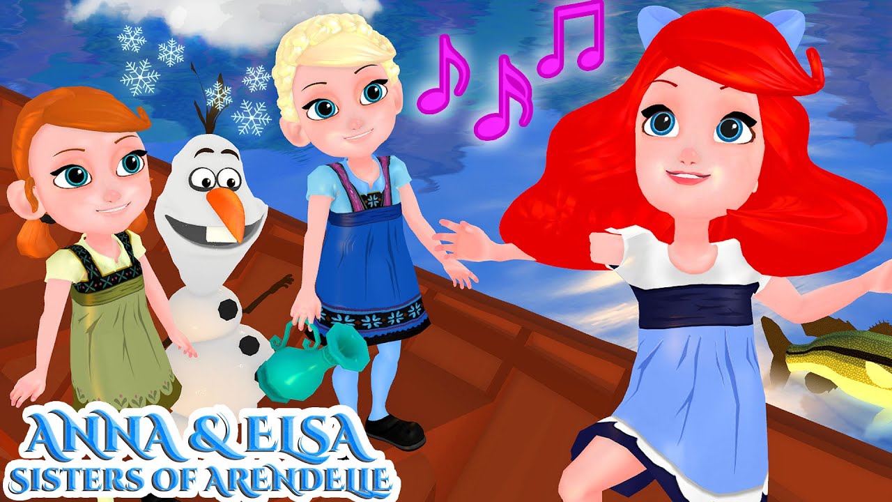 Young Anna is Kidnapped! Ariel Musical Song Disney FROZEN Series