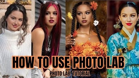 How to use Photo Lab App | FREE Editing App