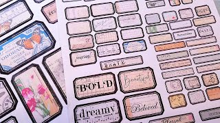 Shabby Ephemera Labels