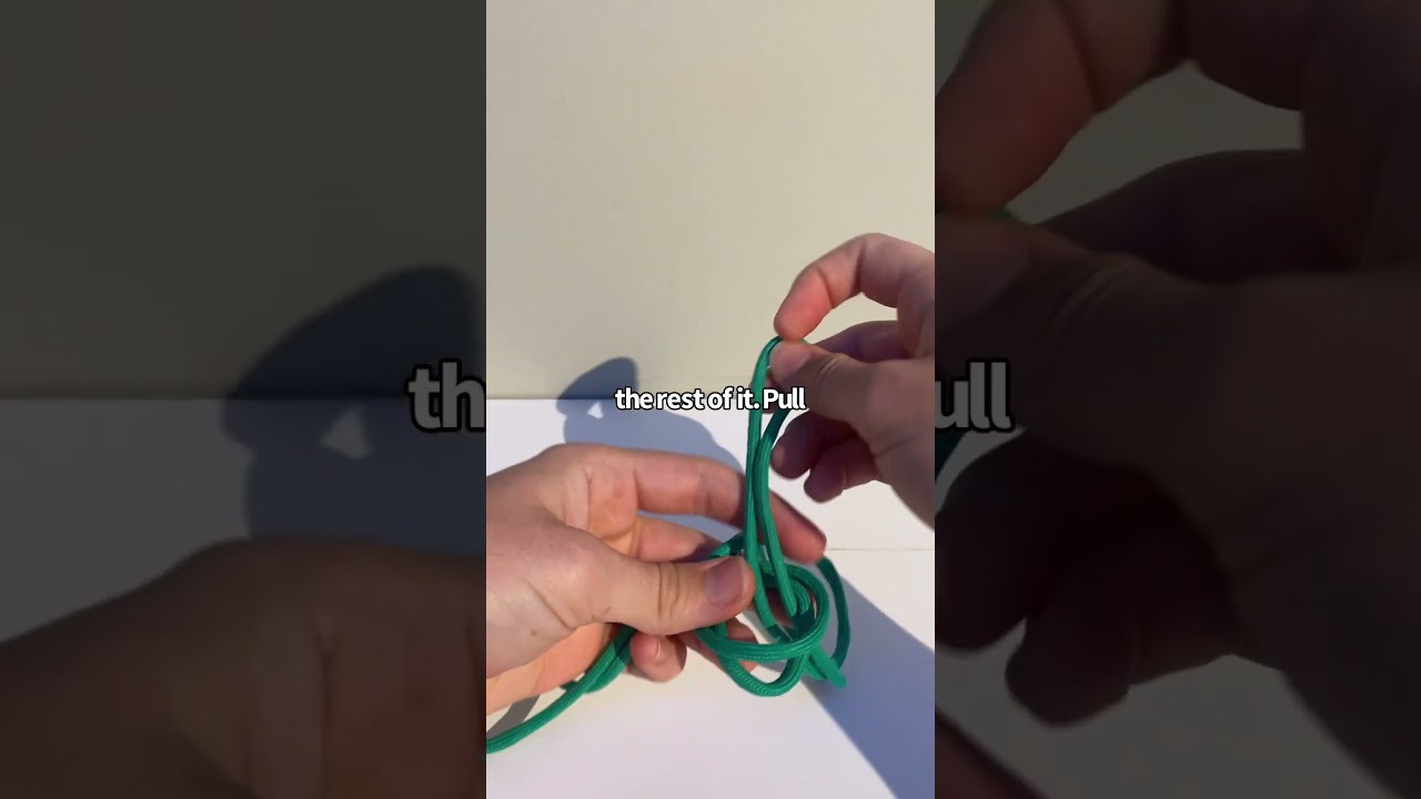 How to Tie a Bowline on a Bight