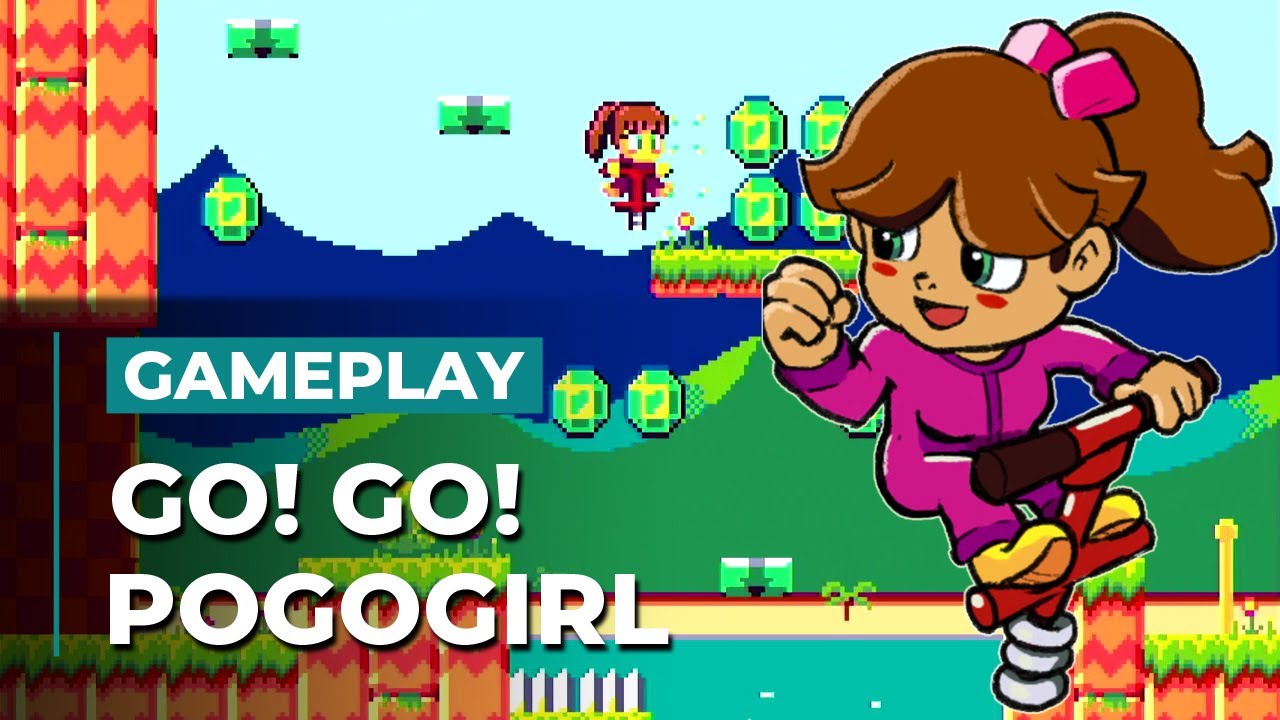 Go! Go! PogoGirl (Sega Genesis) / Short Gameplay