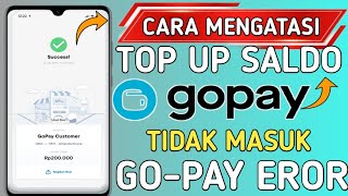 Cara atasi Top Up Saldo Gopay Tidak Masuk Terbaru 2025 | Cara mengatasi Saldo Gopay Tidak masuk