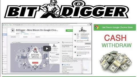 Bitdigger: Mine bitcoins and withdraw money!! Free Money!!!