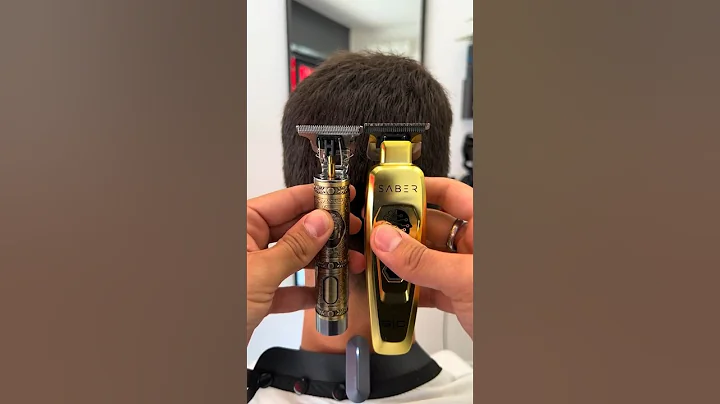 $20 TEMU vs $180 SABER Trimmer!? #asmr #asmrsounds #asmrvideo #viral #temu #shorts #trimmer #short