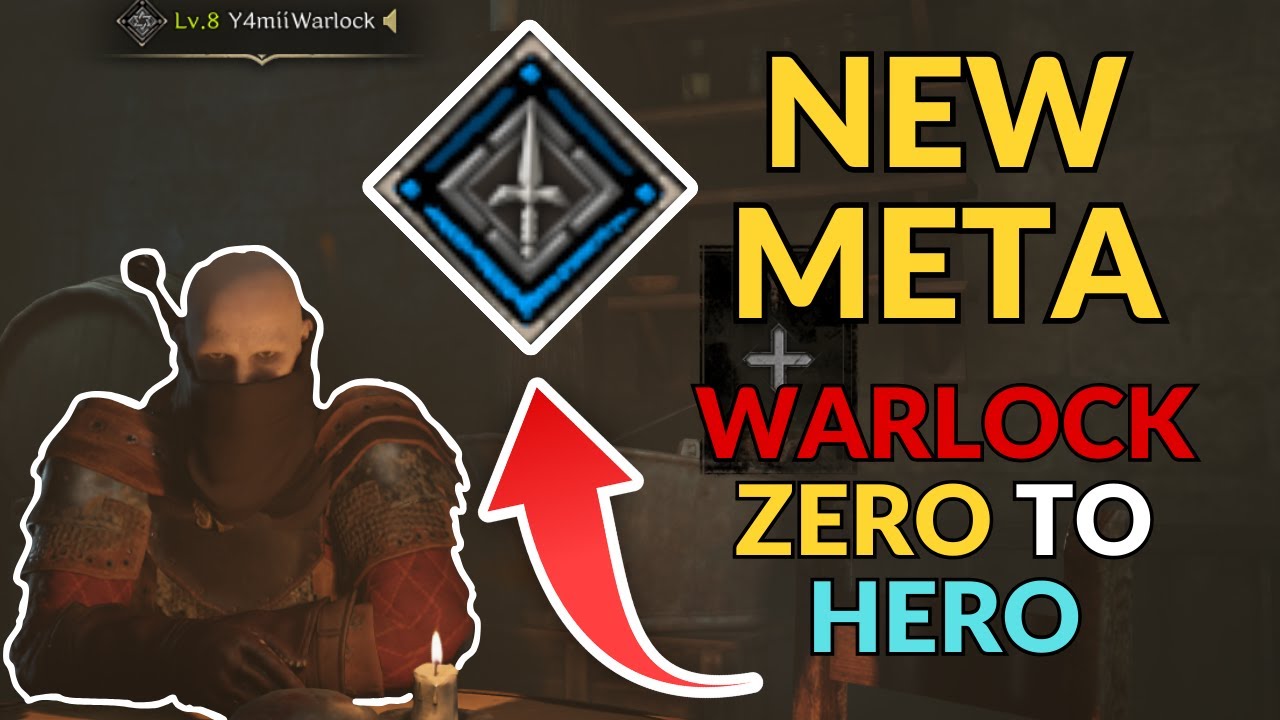 Dark and Darker WARLOCK NEW META in SOLOS??? | Zero to Hero HIGHROLLER