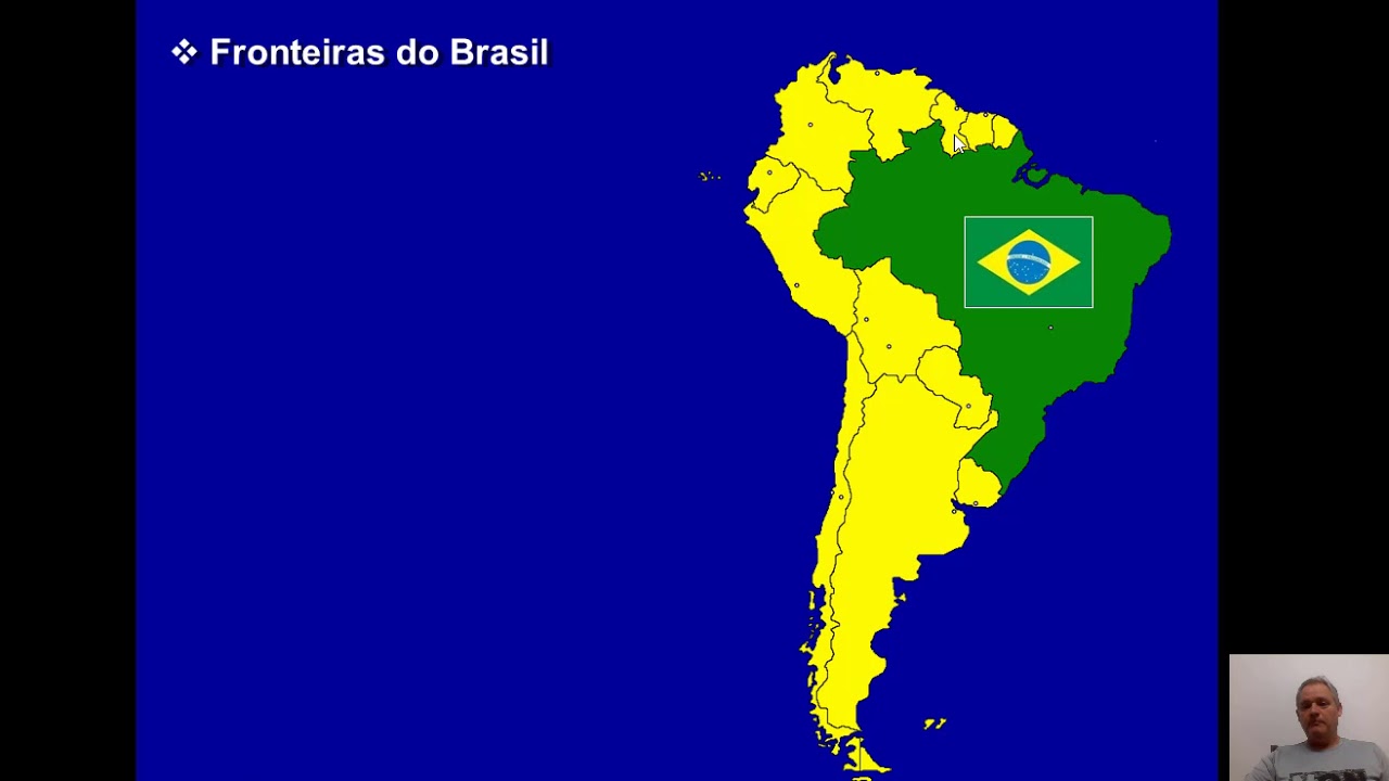As Regioes Que Nao Apresentam Fronteiras Com Os Paises Estrangeiros