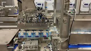 Robotic Top Load Case Packer for egg products