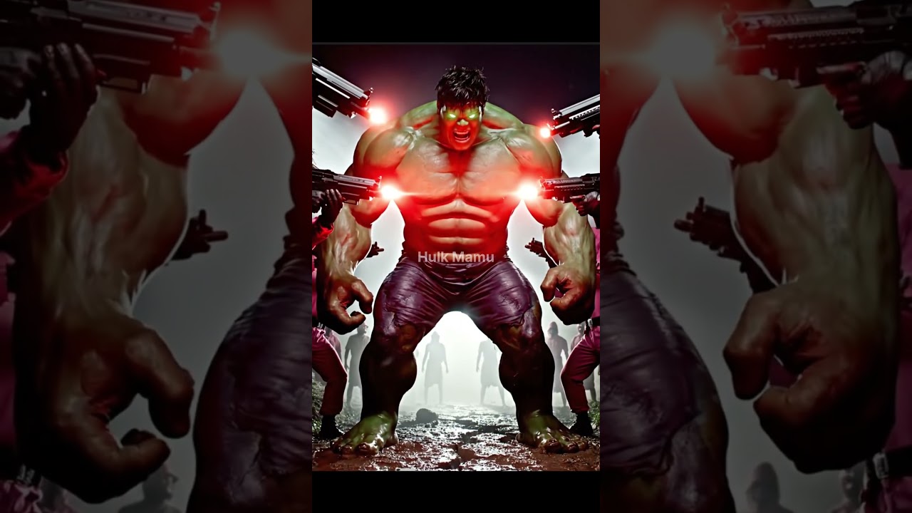 Squid game se bacha hulk 💀.           